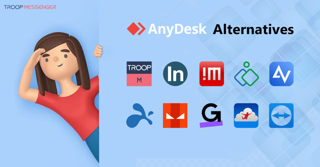 نرمافزارهای جایگزین Anydesk نرمافزارهای جایگزین Anydesk